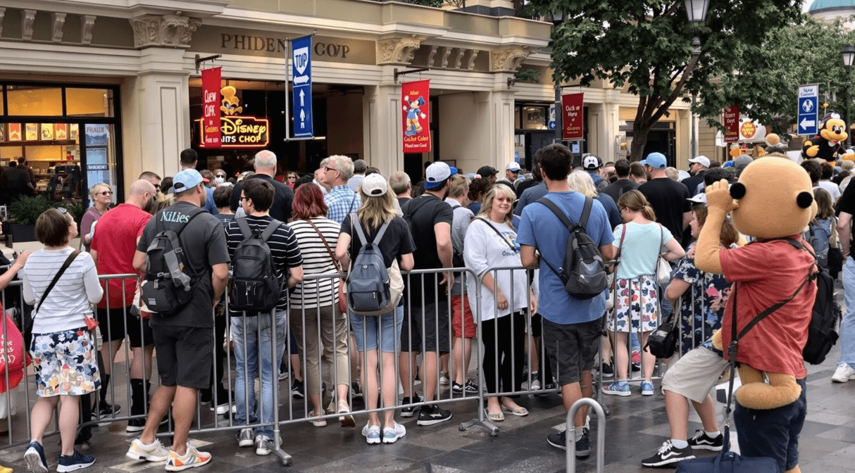 Crowd gathering